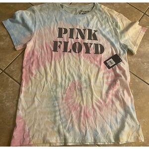 NWT Lucky Brand S Pink Floyd Tie Dye Tee T Shirt